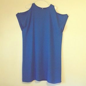 Royal blue dress